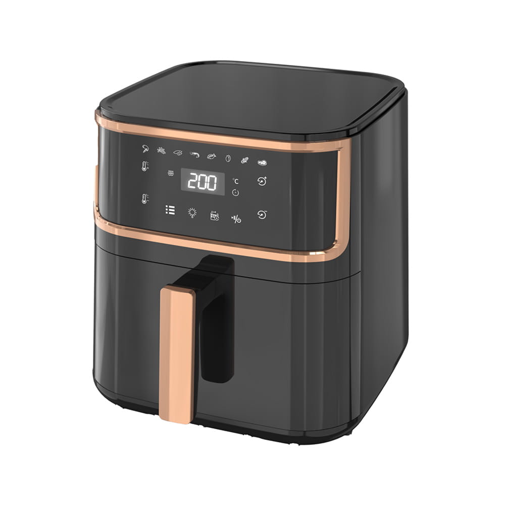 LCDロック機能を備えたInvisible Air Fryer